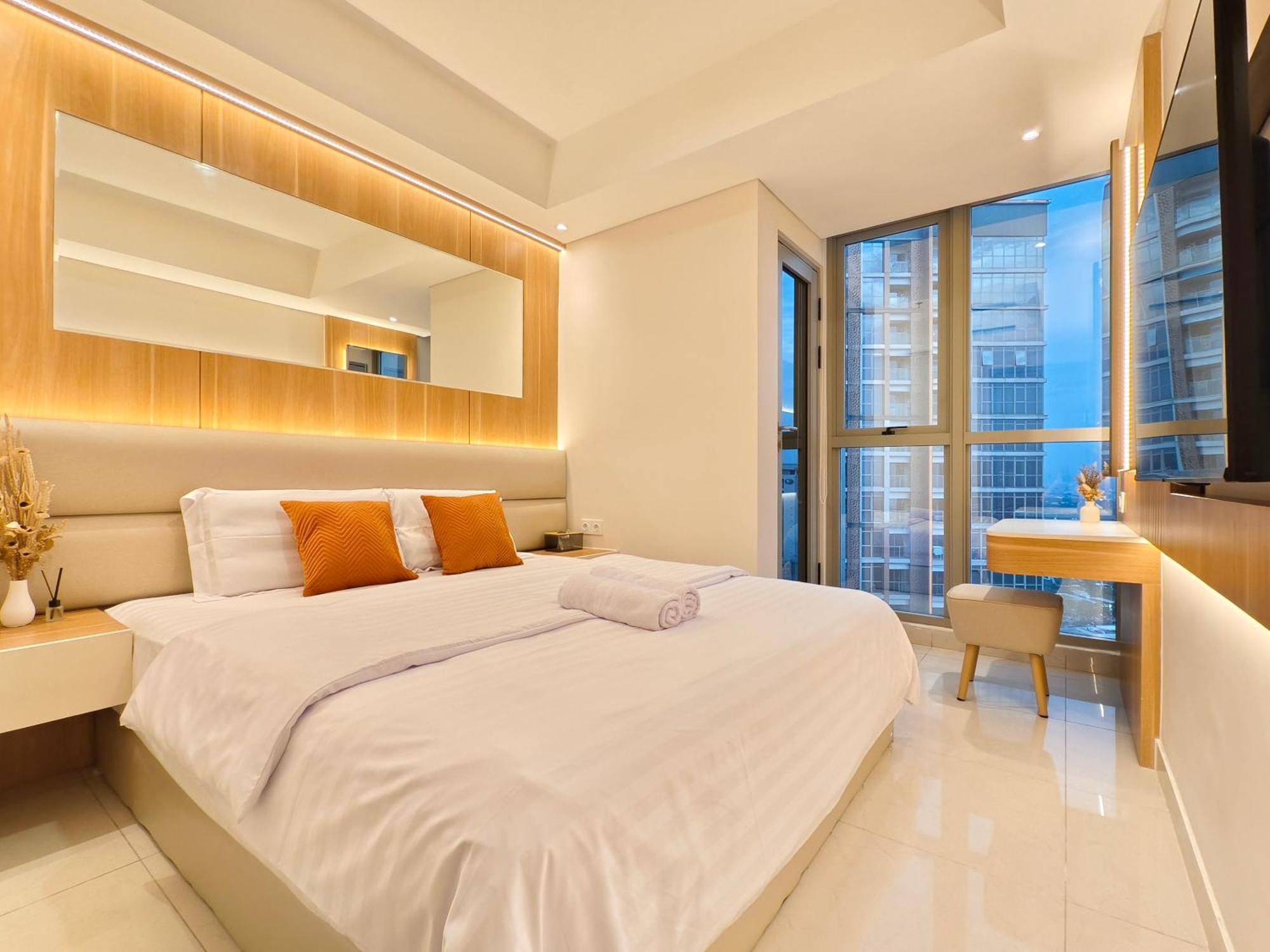 Studio Sea View Apartment At Gold Coast Pik By Mysweethome ジャカルタ エクステリア 写真
